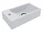 Умивальник Miraggio Faro R mirasoft 0001083, Білий матовий - мініатюра 2