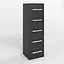 Комод 5 шухляд М-ЗОН Джеко 300 Антрацит (MZN-031018) - миниатюра 3