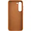 Кожаный чехол Bonbon Leather Metal Style для Samsung Galaxy S23 Коричневый / Brown - миниатюра 3