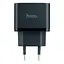 Зарядное устройство Hoco N29 Triumph 35 W (2 Type-C) черный - миниатюра 2