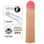 Насадка на пеніс PRETTY LOVE Kylian Flesh, Extend your penis lenghth 3 (76mm) PRETTY LOVE BI-026257 102746 - мініатюра 3