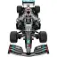 Машинка Rastar Mercedes-AMG F1 W11 EQ Performance 1:12 Черный - миниатюра 6