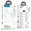 Портативний ЗП Power Bank Hoco J126 Travel 22.5W+PD20W 10000 mAh White - мініатюра 5