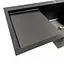 Кухонная мойка PVD черная 78x50 R Platinum Handmade (круглый сифон 3.0/0.8), Черный - миниатюра 6