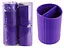 Стакан для письменных принадлежностей Sferik, круглый, на два отделения, фиолетовый - миниатюра 1