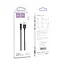 Кабель Hoco Lightning True color charging data cable X68 1 м 2.4A чорний - мініатюра 3