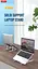 Подставка для ноутбука XO c102 Folding Laptop Holder белая - миниатюра 6