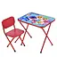 Дитячий столик складаний зі стільчиком M 5960-3 червоний - мініатюра 1