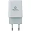 Мережевий зарядний пристрій Ridea RW-11011 Element Auto-ID USB - microUSB 2.1 A White - мініатюра 1