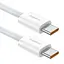 Дата кабель Baseus Superior 2 Fast Charging Type-C to Type-C 100W (1m) (P10365200211-03) Moon White - мініатюра 3