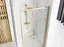 Душевые двери Rea Rapid Slide 130 gold REA-K5615 - миниатюра 5