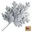 Ветви хвойные искусственные Hvoya Traditional заснеженные 60 см 15 шт. - миниатюра 1