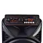 Колонка GY-1208, підсвітка, Bluetooth, USB, пульт, мікрофон, 58x38x34 см, 12 дюймів, чорна - мініатюра 6