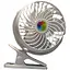 Вентилятор Mini Fan з акумулятором на прищіпці білий (2628-10) - мініатюра 1