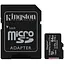 Карта памяти Kingston microSDXC 64GB Class 10 UHS-I U1 V10 A1 + SD-adapter (SDCS2/64GB) - миниатюра 1
