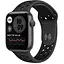 Apple Watch Nike Series 6 GPS 44mm Space Gray Aluminum Case w. Anthracite/Black Nike Sport B. (MG173) - мініатюра 1