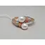 Золотое кольцо с бриллиантами и жемчугом. RP35680K 18.5 - миниатюра 4