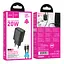 МЗП Hoco N61 Gentle PD20W+QC3.0 (1USB-A/1C) + кабель Type-C to Type-C Black - мініатюра 5