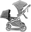 Прогулочное кресло Thule Sleek Sibling Seat Grey Melange (TH 11000200) - миниатюра 3