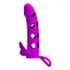 Насадка на пеніс PRETTY LOVE Vibrating Penis Sleeve with Ball Strap PRETTY LOVE BI-026215-1 99121 - мініатюра 1