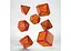 Набор кубиков Dragon Slayer Red & orange Dice Set , 7 шт. (SDRS1D) - миниатюра 2