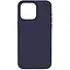 Чохол Silicone Case AA iPhone 14 Pro Max Deep Navy - мініатюра 1