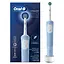 Набор: зубчатая щетка Оral-B Vitality Pro Protect X Clean D103 Blue + зубная паста Oral-B Pro-Science Восстановление эмали Деликатное отбеливание 75 мл - миниатюра 2