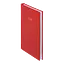 Ежедневник датированный Buromax Simple 2026 A5 бумвинил красный (BM.21166-05) - миниатюра 2