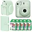 Набор камера Fujifilm Instax Mini 12, Фотобумага 50 шт, Чехол, Фотоальбом 108 фото Зеленый - миниатюра 1