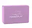 Блок для йоги PowerPlay 4006 Yoga Brick Фиолетовый (PP_4006_Violet_Yoga_Brick) - миниатюра 1