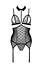 Корсет с открытой грудью Passion DOMINICA CORSet XXL/XXXL black пажи для чулок стринги - миниатюра 3