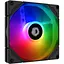 Вентилятор ID-Cooling TF-9215 ARGB, 92x92x15мм, 4-pin, черно-белый (TF-9215 ARGB) - миниатюра 1