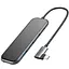 Разветвитель Baseus Multi-functional Hub (Type-C to 3xUsb3.0+HD4K+PD) серый CAHub-BZ0G - миниатюра 1