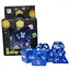Набір кубиків Transparent 7 Dice Set - Blue , 7 шт. (g7dtran06) - мініатюра 1