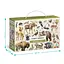 Дитячий пазл Монтессорі "Лісові тварини" DoDo Toys 300629, 200 елементів - мініатюра 6