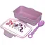 Ланч-бокс детский Laprida Пони сиреневый пищевой пластик + бутылка 64-21-1882 - миниатюра 2