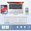 IClever BK23Bluetooth-клавіатура, бездротова клавіатура з 3 каналами Bluetooth, стабільне з'єднання, надтонка - мініатюра 2