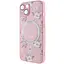 Чохол Epik TPU+PC Secret Garden with MagSafe для Apple iPhone 15, 6.1 Pink - мініатюра 3