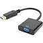 Адаптер Cablexpert DisplayPort - VGA 0.15м black (A-DPM-VGAF-02) - мініатюра 2