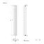 Радіатор дизайнерський Ideale Giulia 12 8/1800/224 білий, Білий - мініатюра 5