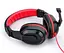 Ігрові навушники Kebidu для ПК з мікрофоном (Чорні з червоним) - мініатюра 4