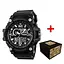 Годинник наручний Patriot 012BKTRO ТРО Чорні + Коробка. - мініатюра 1
