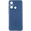 Чохол Getman TPU Liquid Silk Full Camera для Xiaomi Redmi 12C Синій/Navy Blue - мініатюра 1