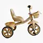 Детский трехколесный велосипед Best Trike BS-60530 со светом и музыкой бежевый - миниатюра 3