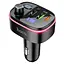 FM-трансмитер Hoco E62 Fast PD20W + QC3.0 car BT FM transmitter Черный - миниатюра 2
