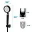 Душевой набор Drop NANO100B+SET (лейка для душа + шланг + крепление), черный - миниатюра 9