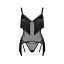 Корсет Obsessive Sherila XL/2XL черный - миниатюра 6