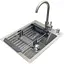 Комплект мийка + змішувач Romzha Arta U-350S (A) - мініатюра 1