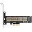 Контроллер Dynamode M.2 SSD NVMe M-Key to PCI-E 3.0 x4/ x8/ x16, full profile br (PCI-Ex4- M.2 M-key) - миниатюра 1