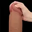 Фалоімітатор LoveToy Sliding-Skin Dual Layer Dong King Sized 36 см тілесний - мініатюра 9